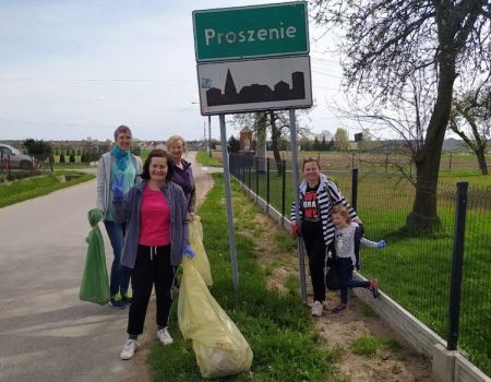 Posprzątali Proszenie