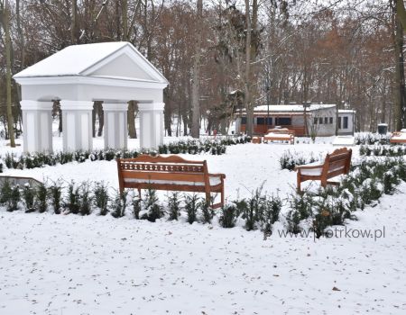 Park Belzacki jeszcze przed świętami