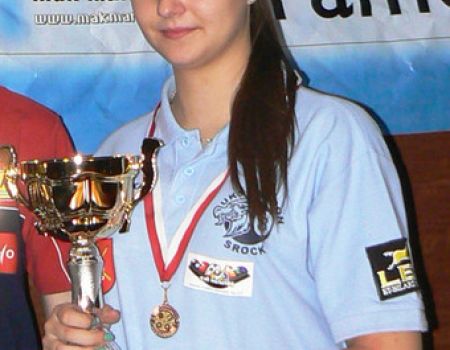 Anita Sochacka z UKS Dragon Srock podwójną mistrzynią Polski