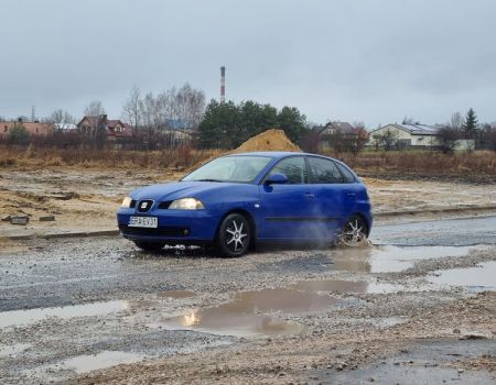 Katastrofalne warunki jazdy na ul. Glinianej [GALERIA]