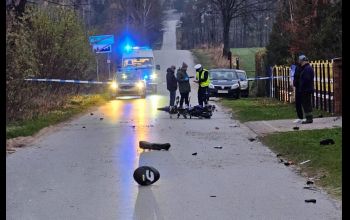 Śmiertelny wypadek w powiecie piotrkowskim