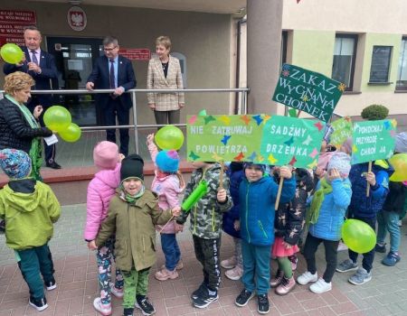 Przedszkolaki z Wolborza świętowały Dzień Ziemi