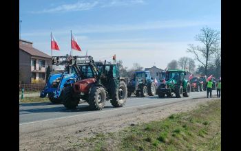 Rolnicy protestują. Paraliż komunikacyjny na drogach regionu