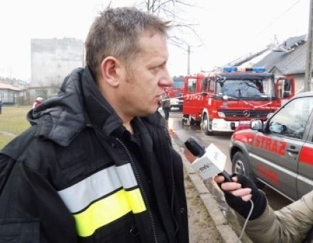 40 strażaków walczyło z pożarem w gminie Ręczno