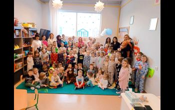 Charytatywny Dzień Piżamy w Niepublicznym Przedszkolu SZKRABUŚ
