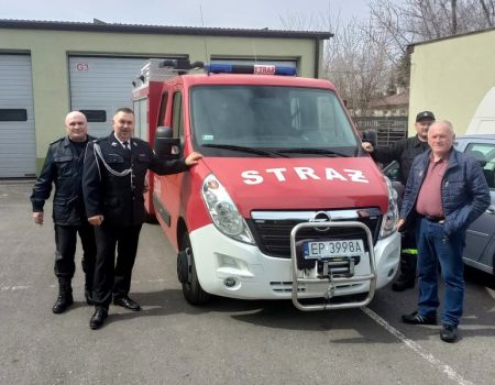 Nowy samochód strażacki dla OSP Bęczkowice