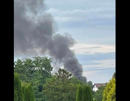 Groźny pożar w Sulejowie. Ponad 30 strażaków w akcji