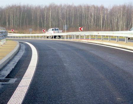 Budowa autostrady A1. Węzeł Radomsko otwarty