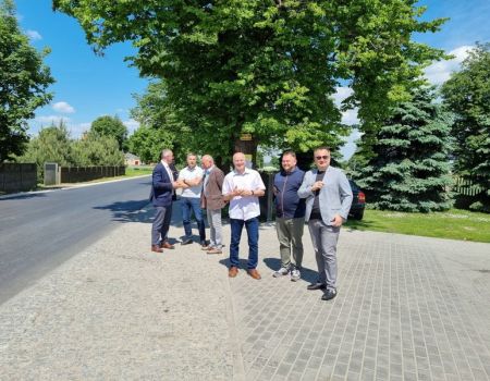 Zakończono przebudowę drogi powiatowej Biskupia Wola - Dalków