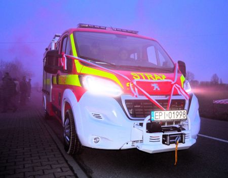 Nowy wóz strażacki w Bilskiej Woli