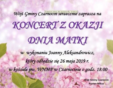 Czarnocin: Koncert z okazji Dnia Matki