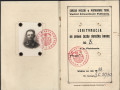Uprawnienia dorokarskie wydawane przez piotrkowski magistrat w latach 30. XX wieku. Foto: zbiory AP w Piotrkowie.