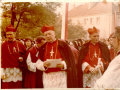 7 lipca 1974 toku do piotrkowskiej parafii przybyli z wizyt prymas Stefana Wyszyski i kardyna Karol Wojtya.