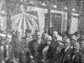 Wadze Piotrkowa i przedstawiciele wojewdztwa dzkiego podczas uroczystoci na dworcu w dniu 27 czerwca 1927 roku. Foto: Gos Trybunalski 146/1927