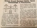Jeden z artykuw "Gosu Trybunalskiego" (nr 17/2019) powicony budowie kocioa. 