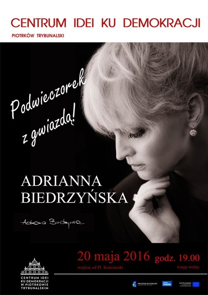 Centrum zaprasza na spotkanie z Adriann Biedrzysk 
