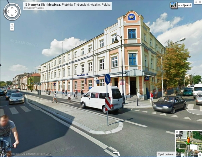 Piotrkw Trybunalski na Street View w Google Maps! 