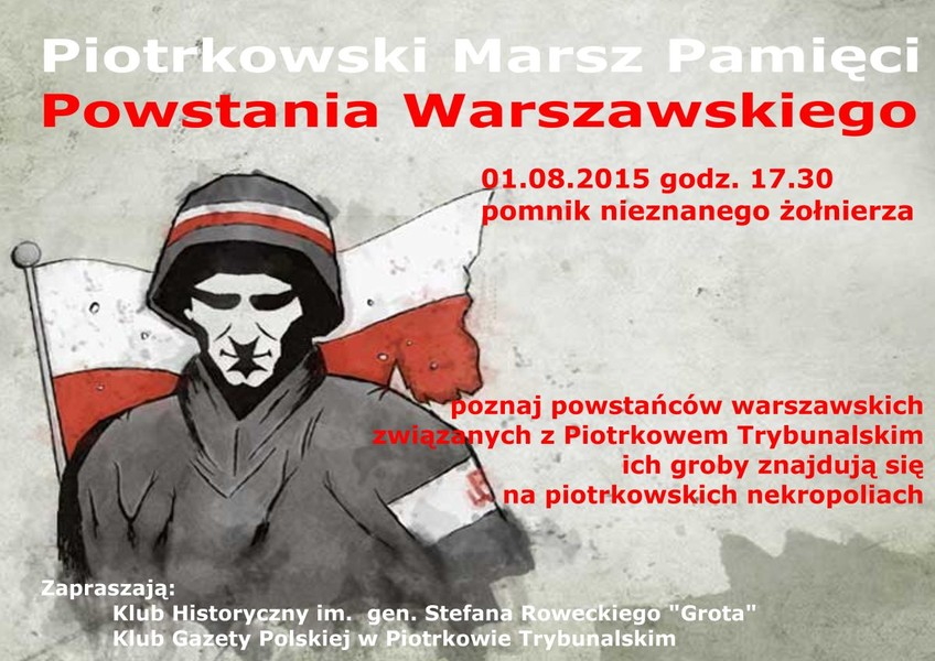 W rocznicę Powstania Warszawskiego będzie marsz 