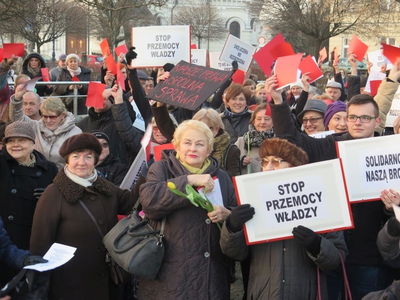 Midzynarodowy Strajk Kobiet, Piotrkw 2017 