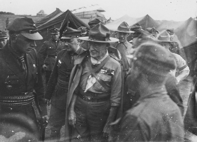 Gen. Baden - Powell odwiedza Polskę | fot. IPN Kraków
