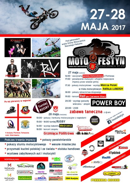 Kolejny Motofestyn w Moszczenicy