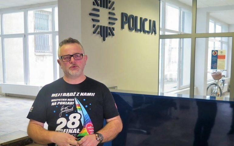 W 2020 Dariusz Cecotka wsppracowa z piotrkowskimi policjantami, by znale sprawc kradziey / fot.: . Michalczyk