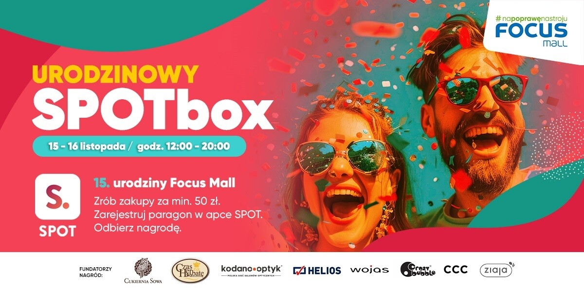 Urodzinowy SPOTbox w Focus Mall w Piotrkowie