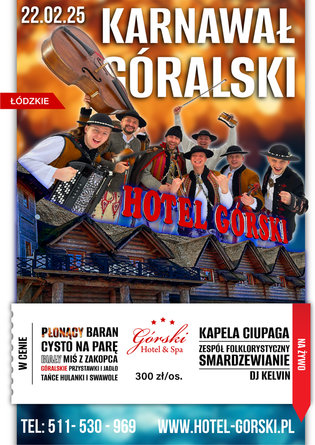 Zakopane w centrum Polski! Karnawa w gralskim stylu