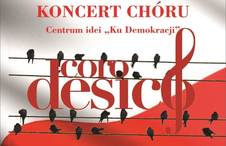 Koncert chru w Centrum Idei „Ku Demokracji”