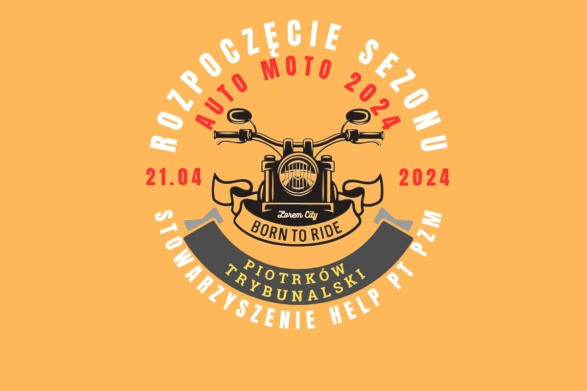 Rozpoczęcie sezonu motocyklowego w Piotrkowie