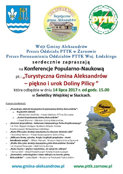 Turystyczna Gmina Aleksandrw - pikno i urok Doliny Pilicy