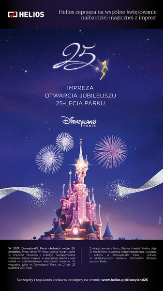 Odwied magiczny Disneyland Paris z kinem Helios!