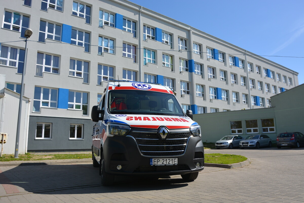 Nowy ambulans Samodzielnego Szpitala Wojewódzkiego