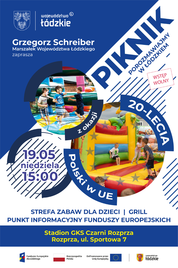 Piknik z okazji 20-lecia Polski w Unii Europejskiej
