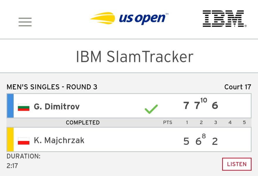 Kamil Majchrzak odpad w III rundzie US Open