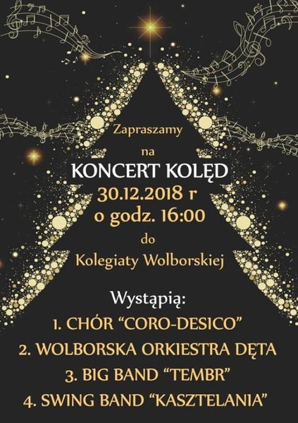 Koncert kold w Kolegiacie Wolborskiej