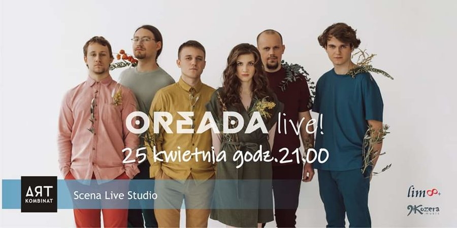 OREADA zaprasza na koncert online