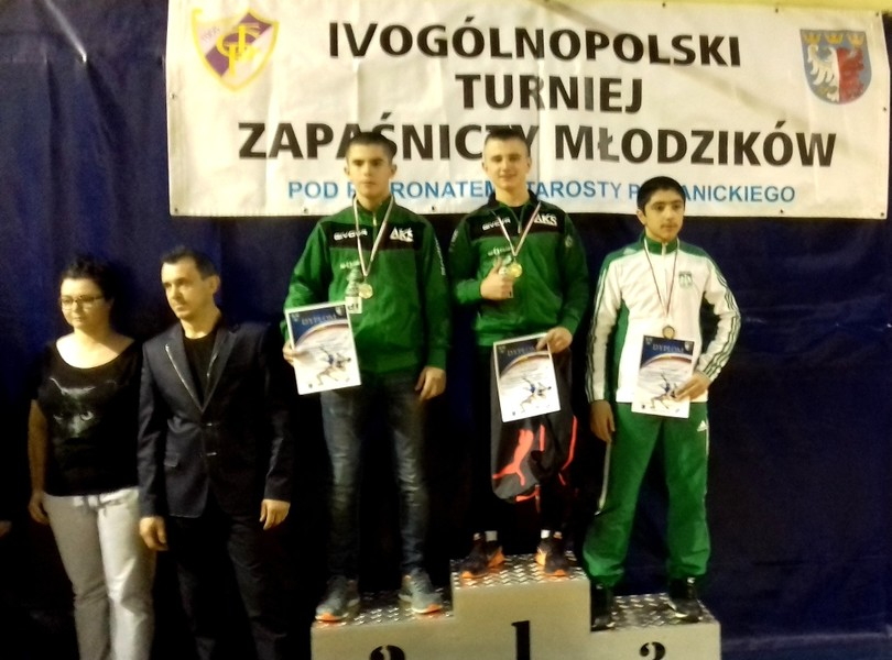 Na zdjciu medalici: Karol Socha i Igor Gmitrasiuk.