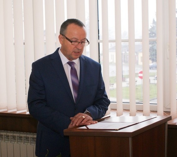burmistrz Andrzej Jaros 