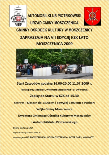 VII edycja KZK Moszczenica 2009
