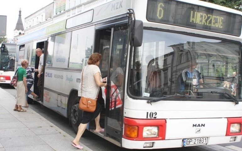 Weekendowa zmiana tras autobusw MZK w Piotrkowie 